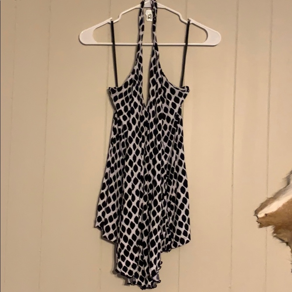 White House black market halter top shirt